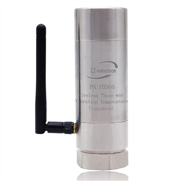 Wireless Three-way Vibration Temperature Transducer